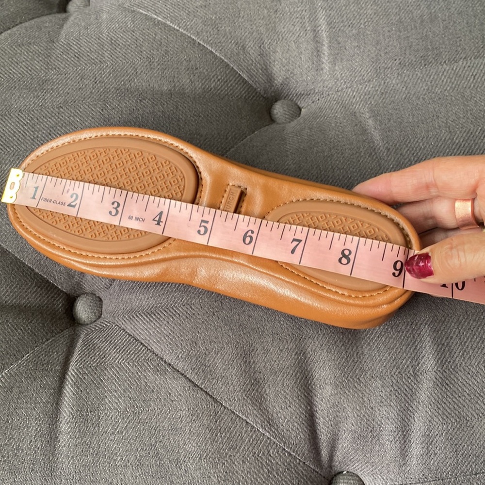 Tory Burch flat gorgeous leather shoes brand new size 6 - Picture 7 of 8